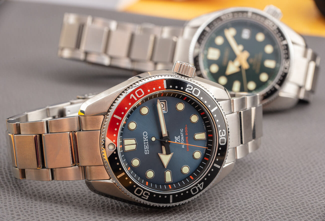 Hands-On: Seiko Prospex SPB097 Twilight Blue ‘1968 Diver Reimagined’ & SPB105 Watches
