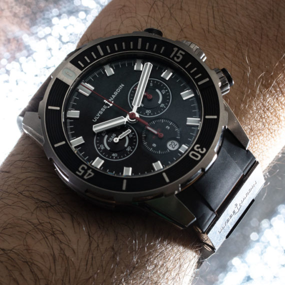 Watch Review: Ulysse Nardin Diver Chronograph 44 mm | aBlogtoWatch