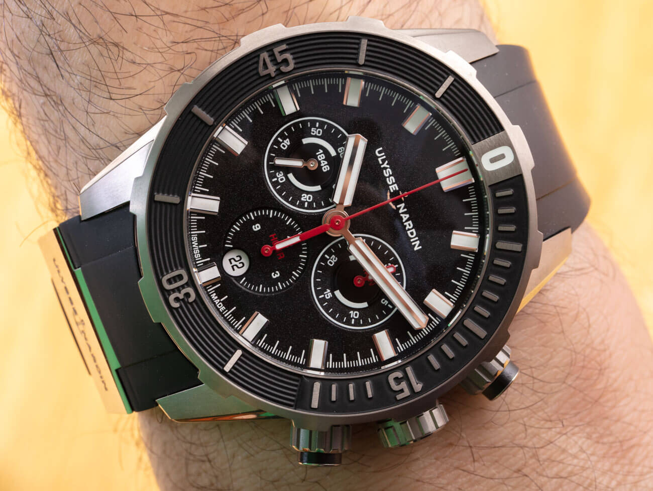 Watch Review: Ulysse Nardin Diver Chronograph 44 mm