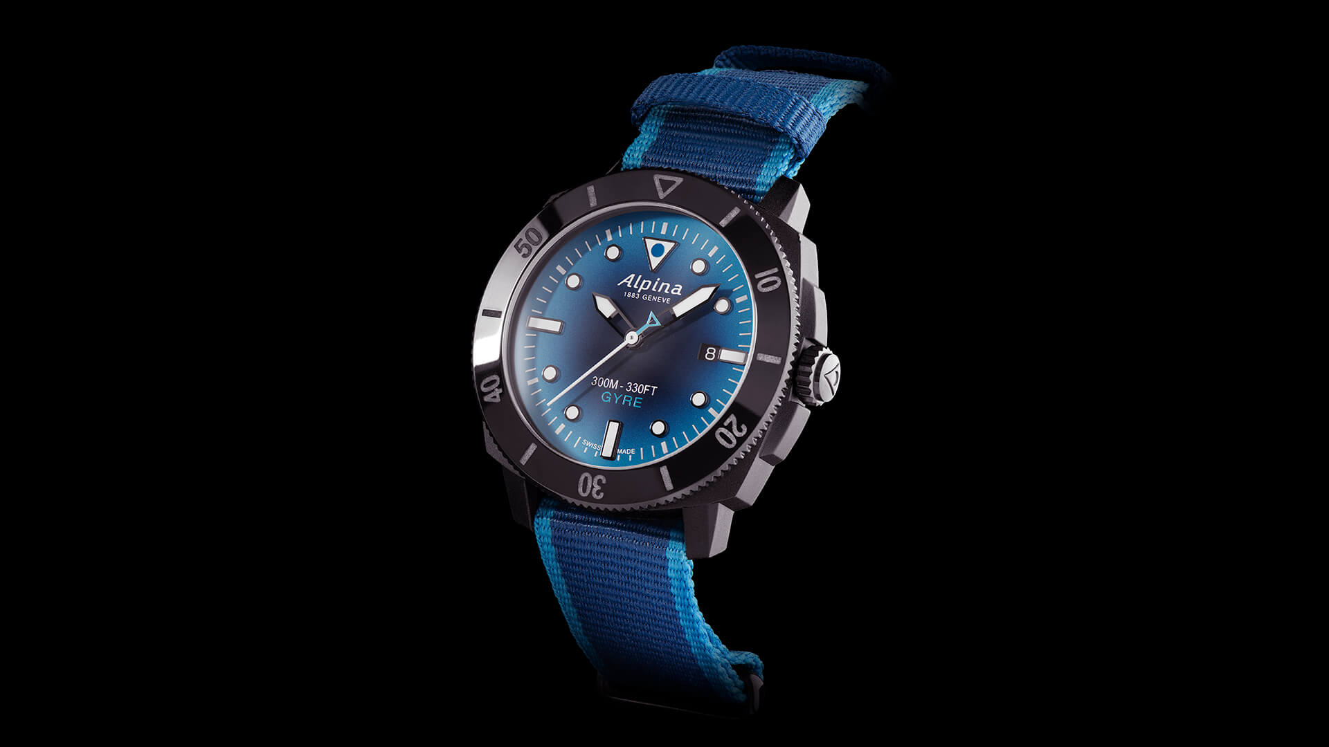 Alpina Debuts Limited Edition Seastrong Diver Gyre Automatic Made Of Recycled Ocean Plastics