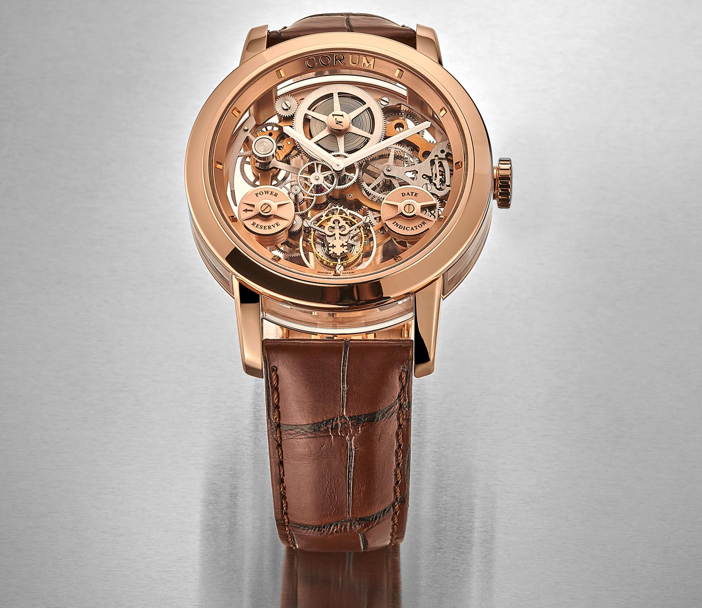 Limited Edition Corum LAB02 Skeleton Watch Comes With Flying Gear 