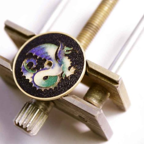 The making of Ematelier's enamel Rolex dials.