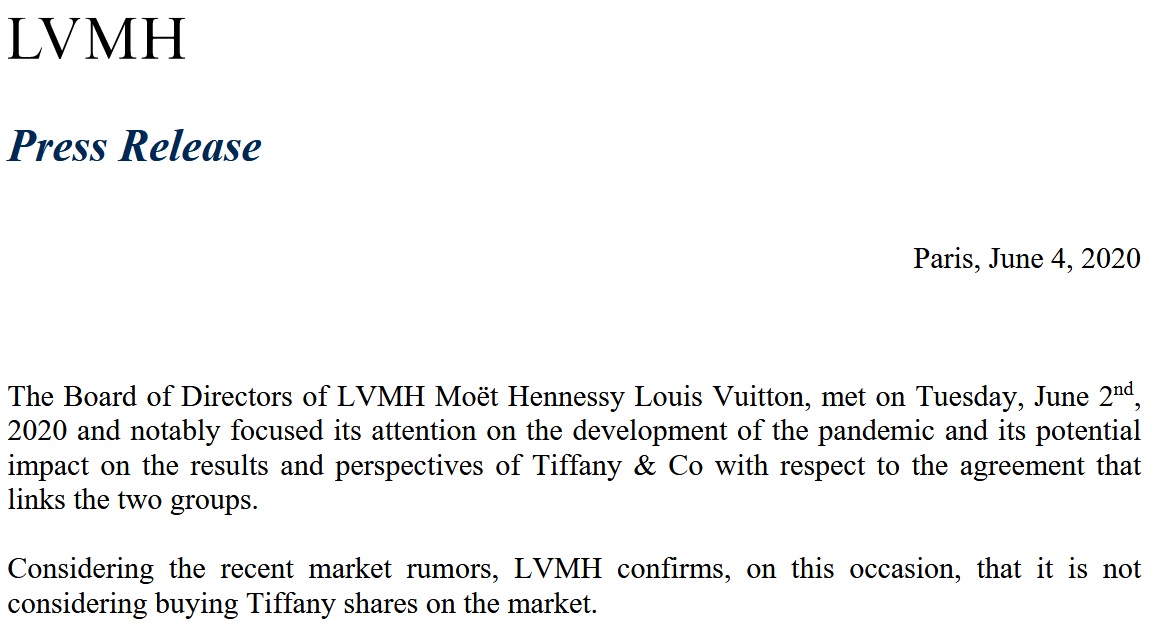 lvmh acquires bulgari press release