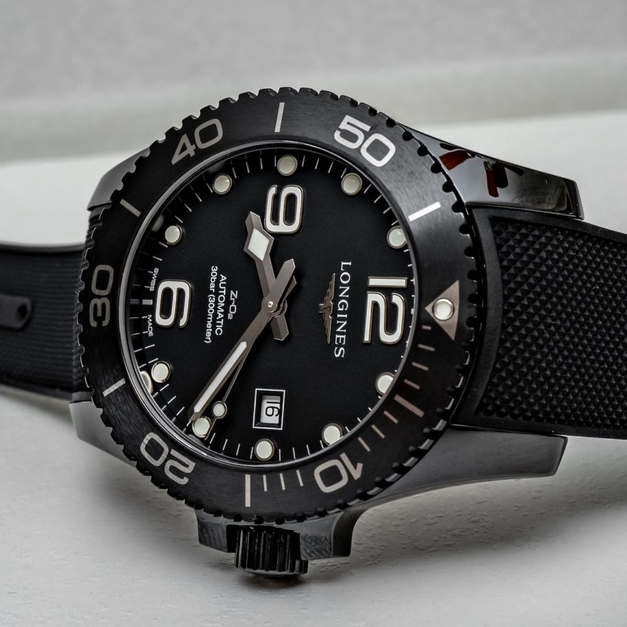 Hands-On: Longines HydroConquest All-Black Ceramic Watch | aBlogtoWatch