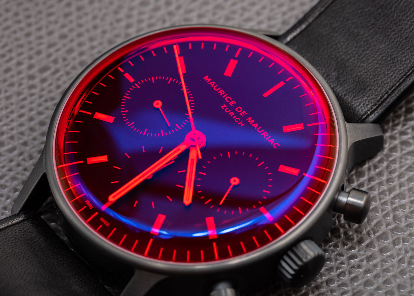 Watch Review: Maurice de Mauriac L3 Chronograph Red Crystal