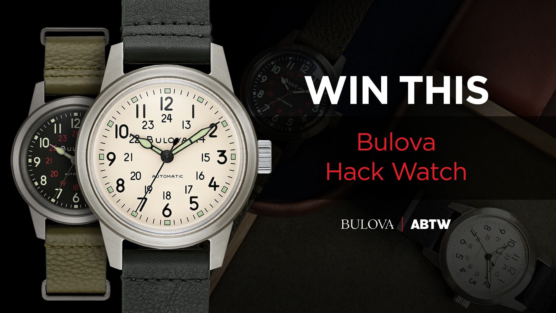WATCH GIVEAWAY: Bulova Hack Watch