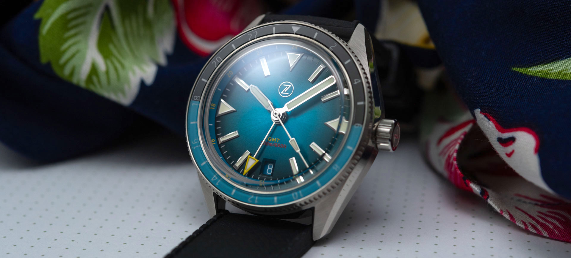 Watch Review: Zelos Horizons V2 GMT 200m Teal