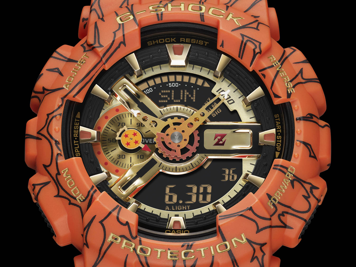 Casio Teams Up With Dragon Ball Z For Limited-Edition G-Shock Dragon Ball GA110 Watch Releases 
