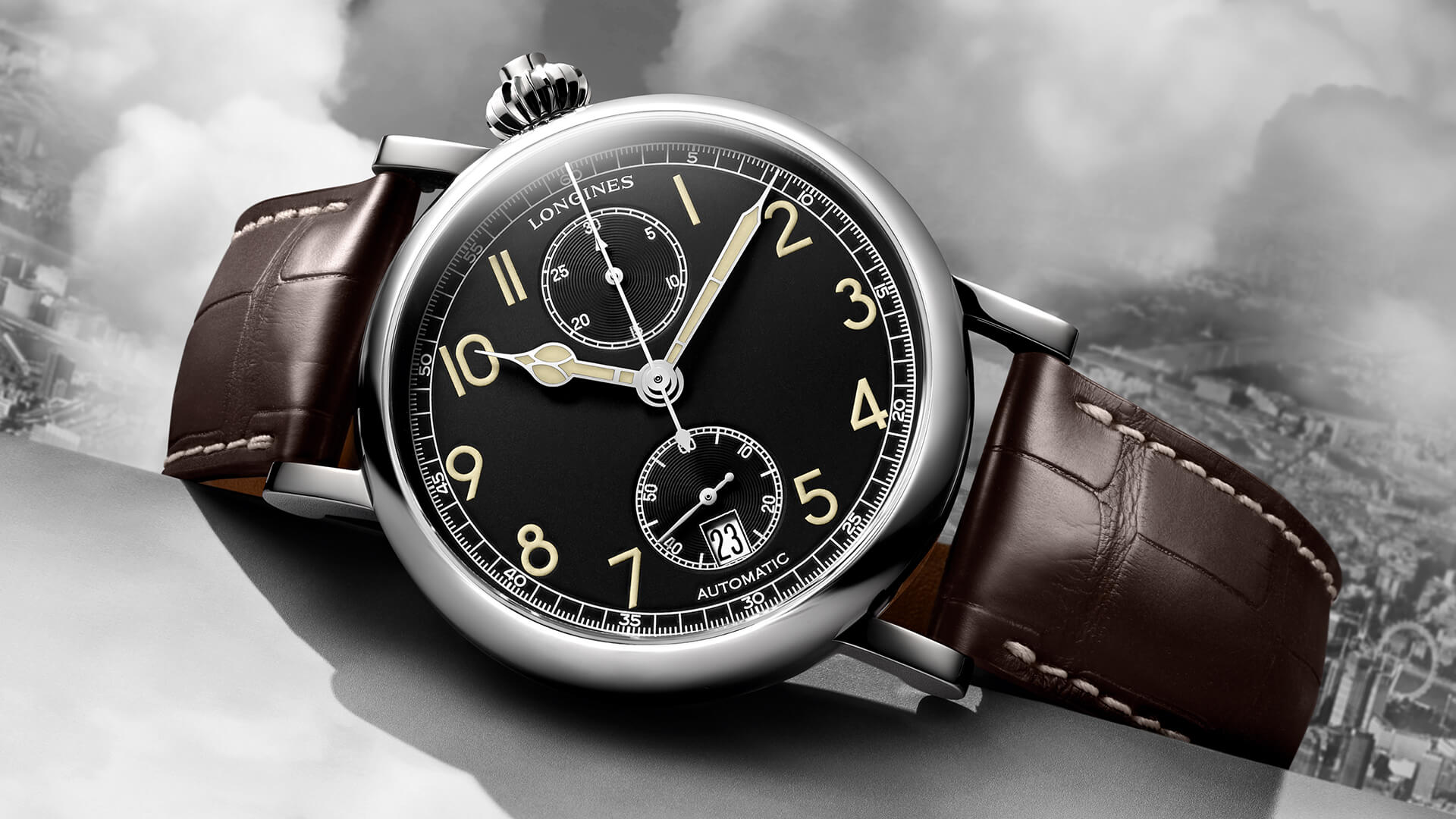 Longines Unveils New Avigation Watch Type A-7 1935 With Black Dial
