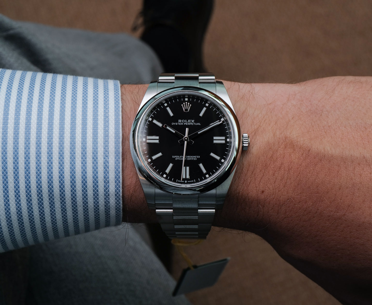 rolex oyster perpetual black 36