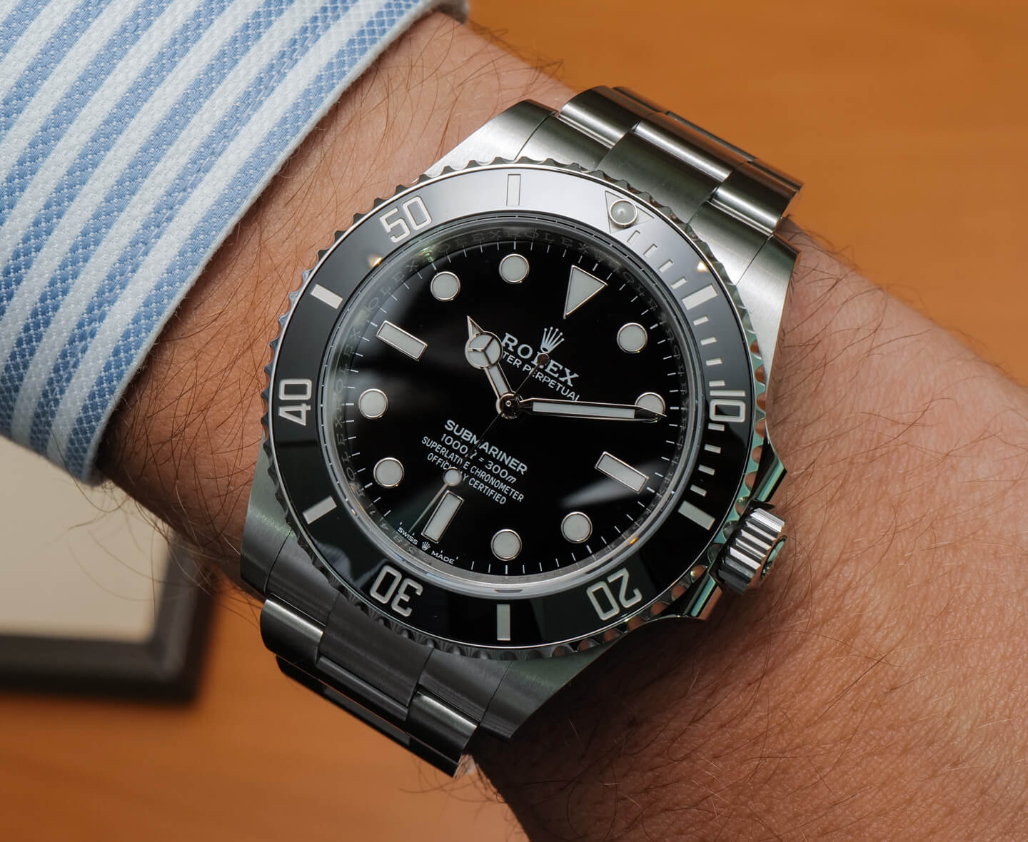 rolex submariner without cyclops