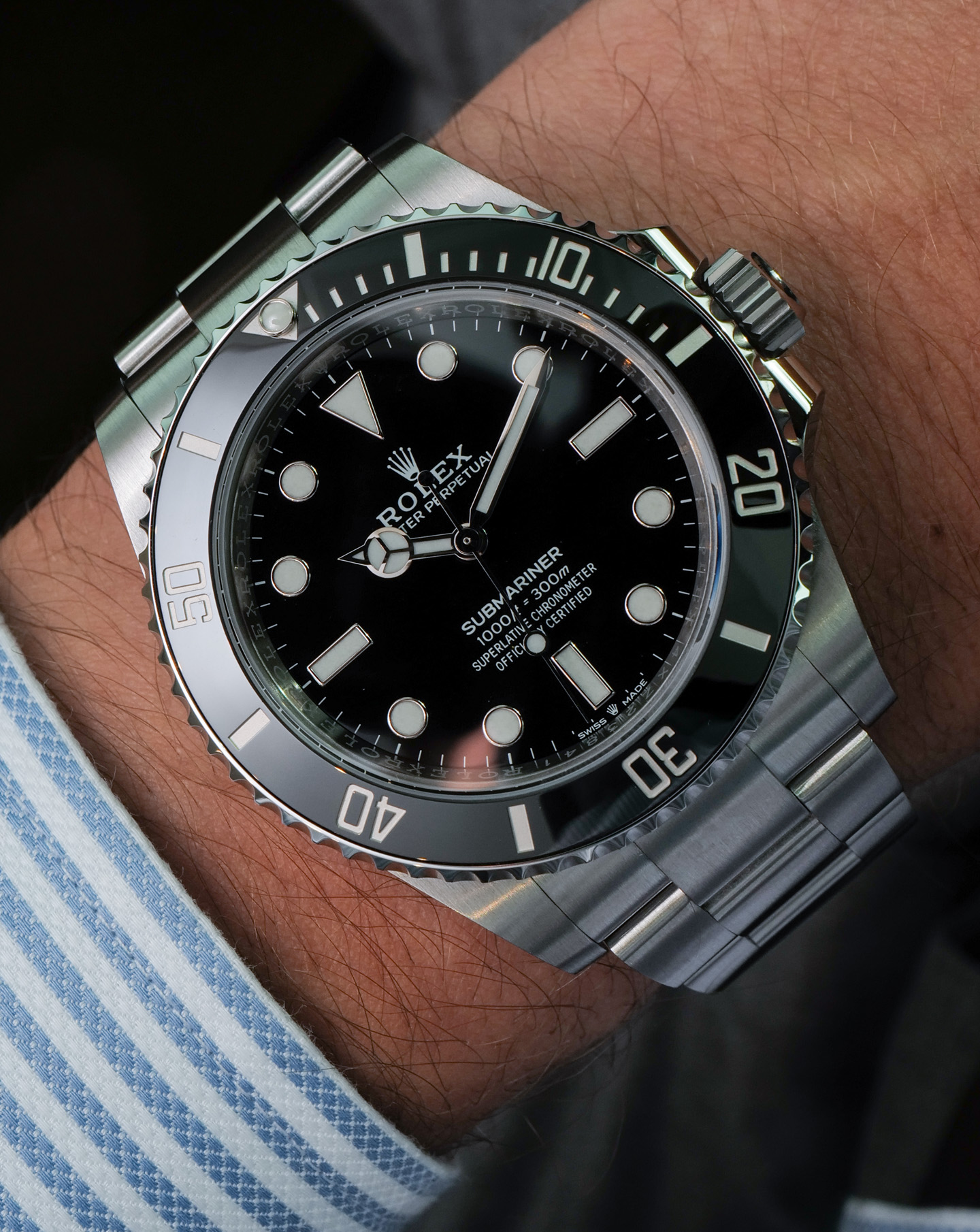 Rolex Submariner 'No Date' 124060 Watch 