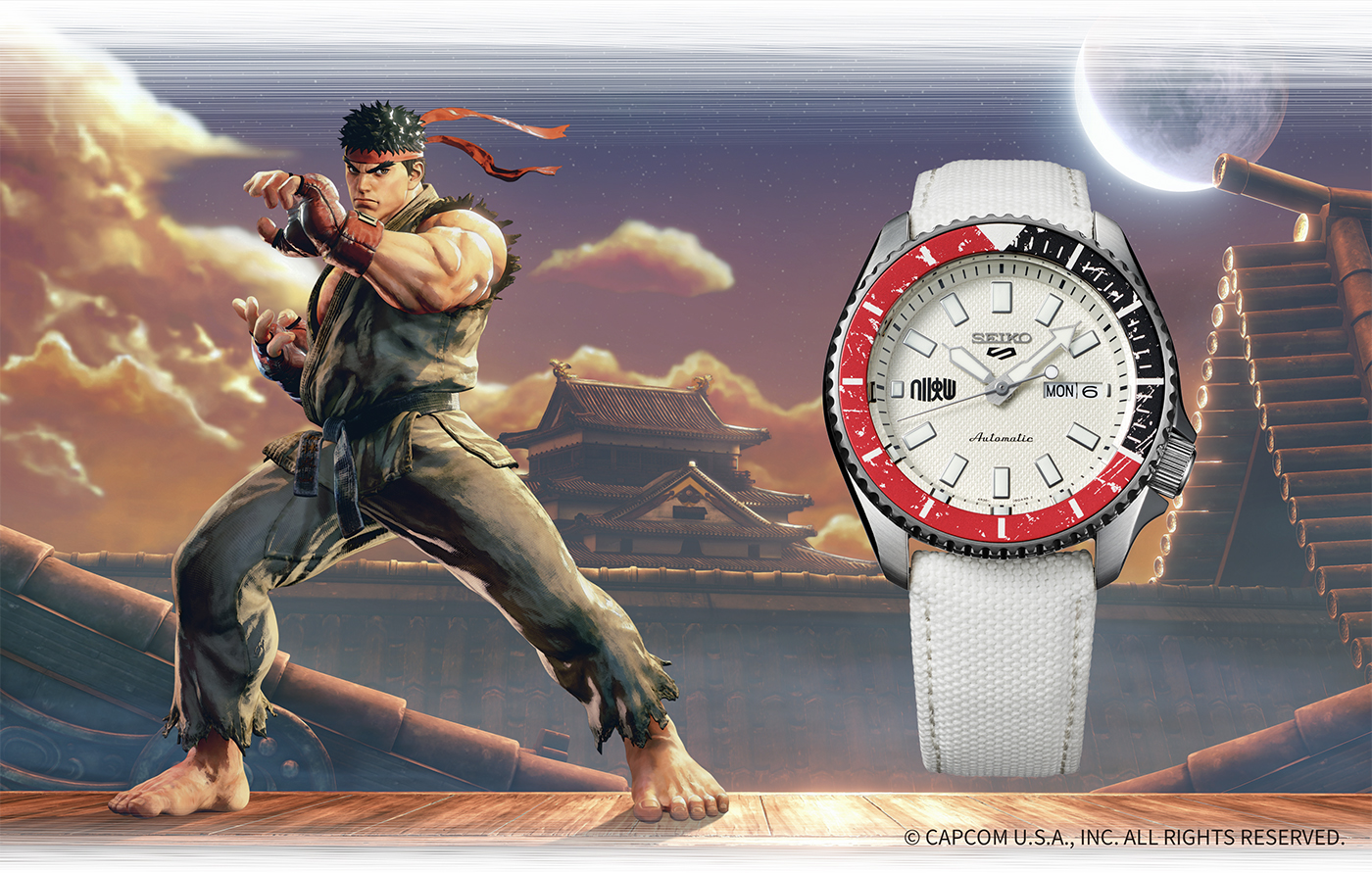 Seiko Partners With “Street Fighter” Series For Six Limited-Edition Seiko 5  Models | aBlogtoWatch