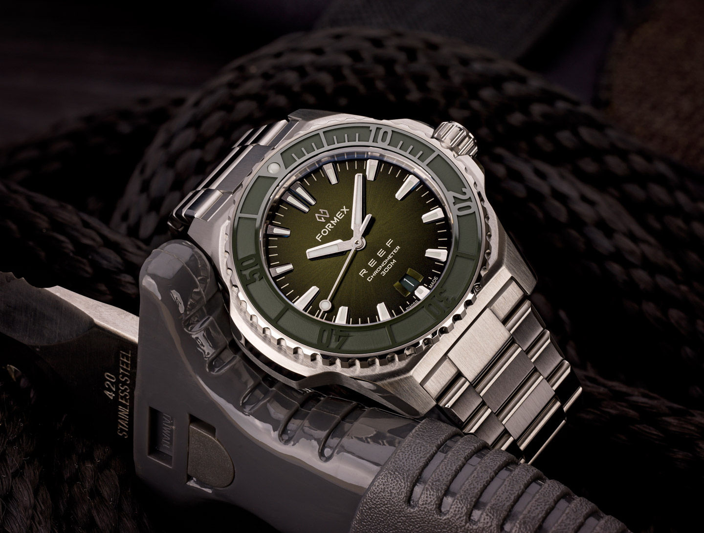 Swiss Formex Debuts The REEF Automatic Chronometer Diver’s Watch