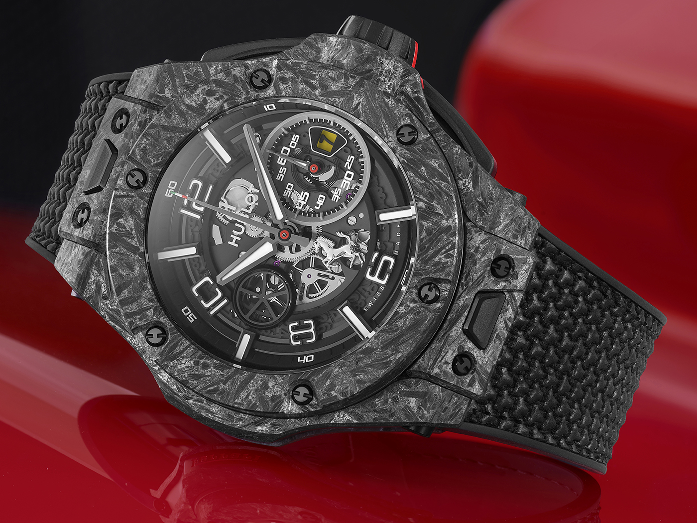 Hublot Debuts Limited Edition Big Bang Ferrari 1000 GP Series Fake Watch Releases 