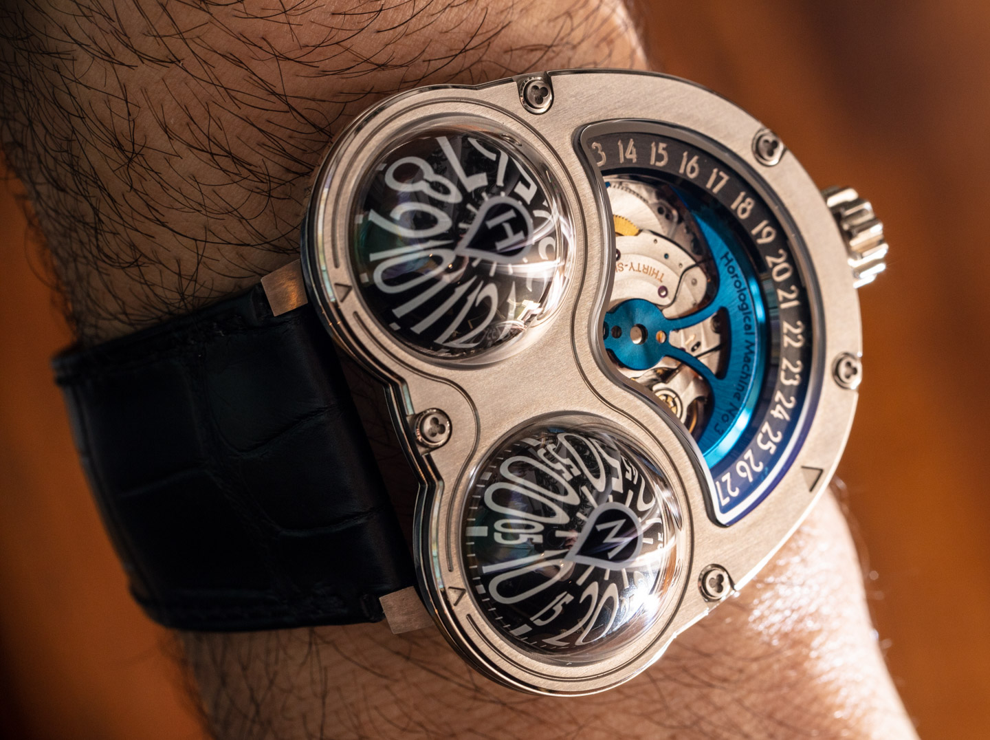 MB&F HM3 Frog Watch In Titanium: The Last New One Available For Sale