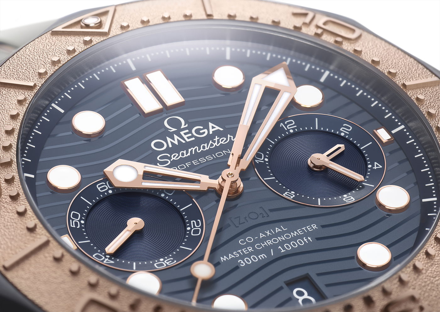 Omega Unveils New Seamaster Diver 300M Chronograph Watch In Titanium, Sedna Gold, And Tantalum Watch Releases 