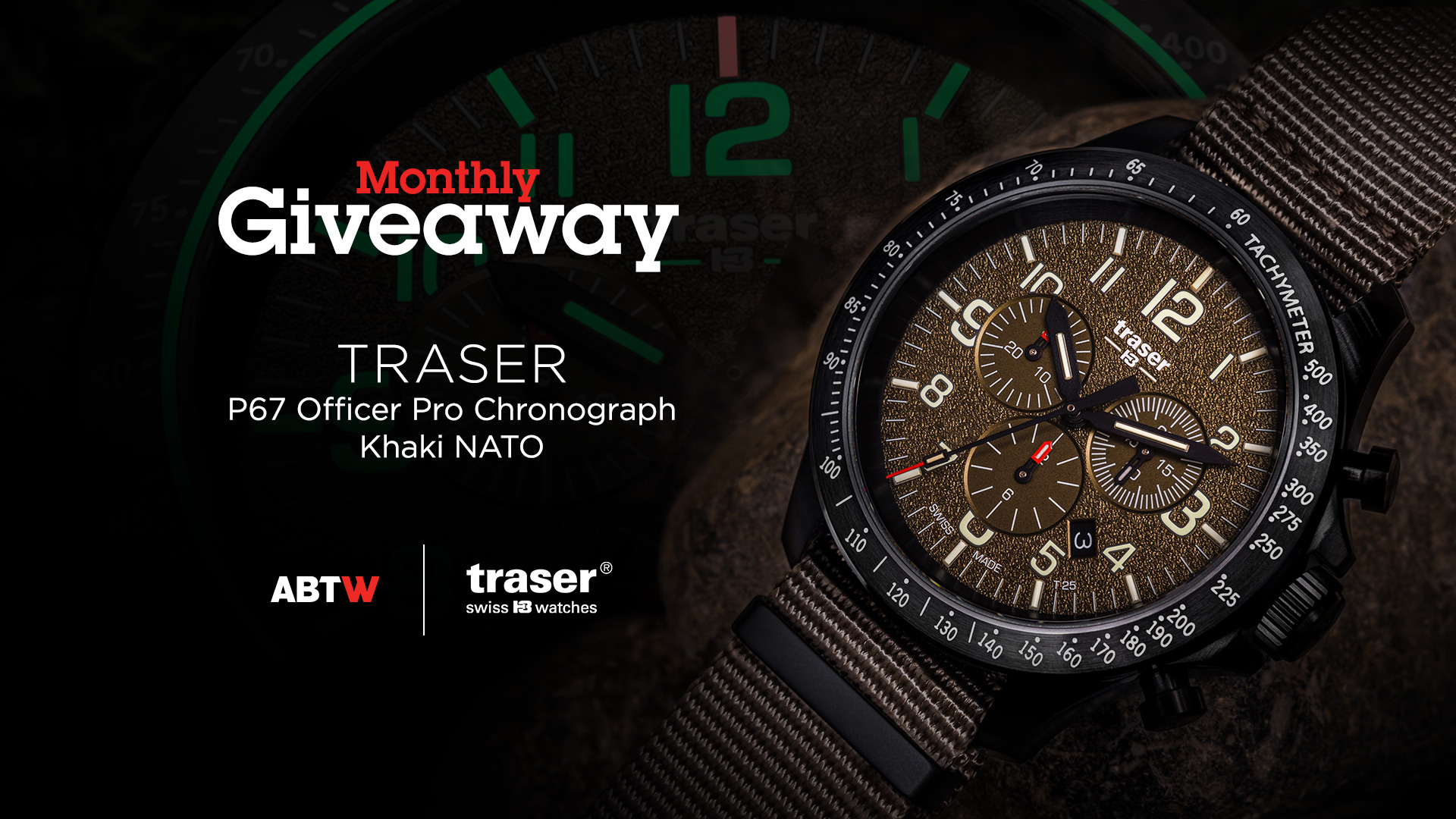 Winner Announced: Traser P67 Officer Pro Chronograph Watch