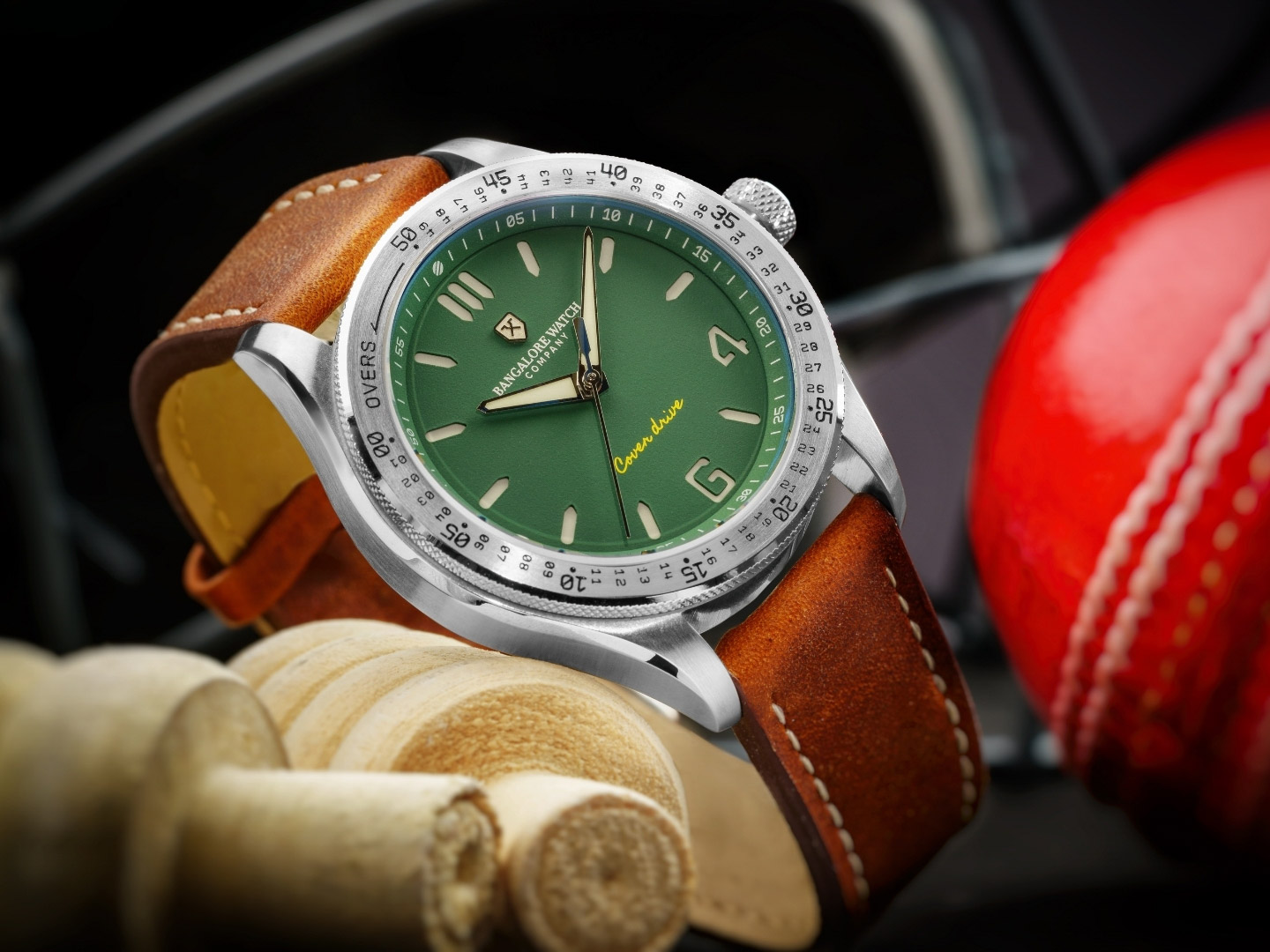 Bangalore Watch Company Cover Drive Cricket-Inspired Timepiece Debut