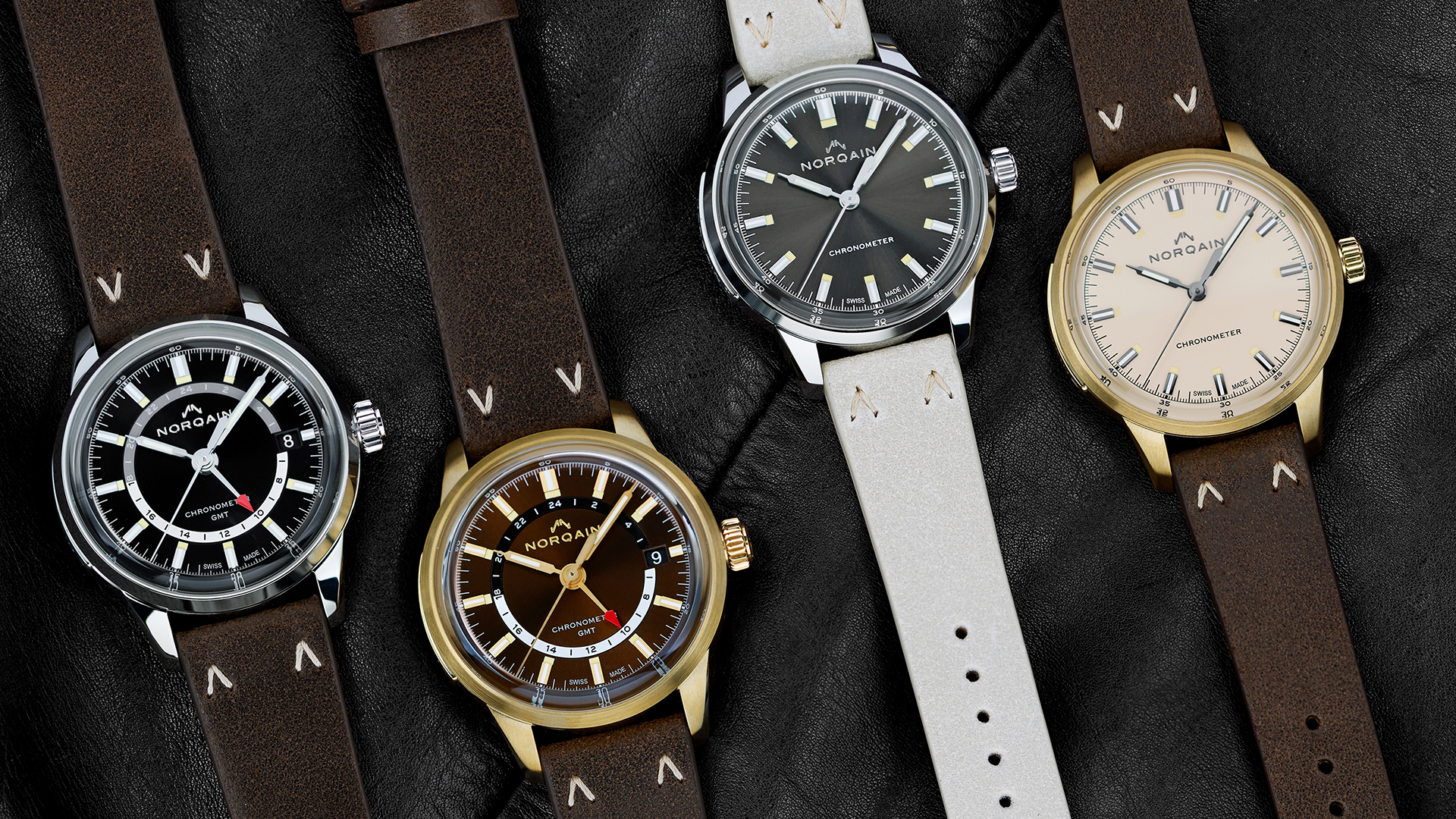 NORQAIN Debuts Freedom 60 GMT And Freedom 60 39mm Watches