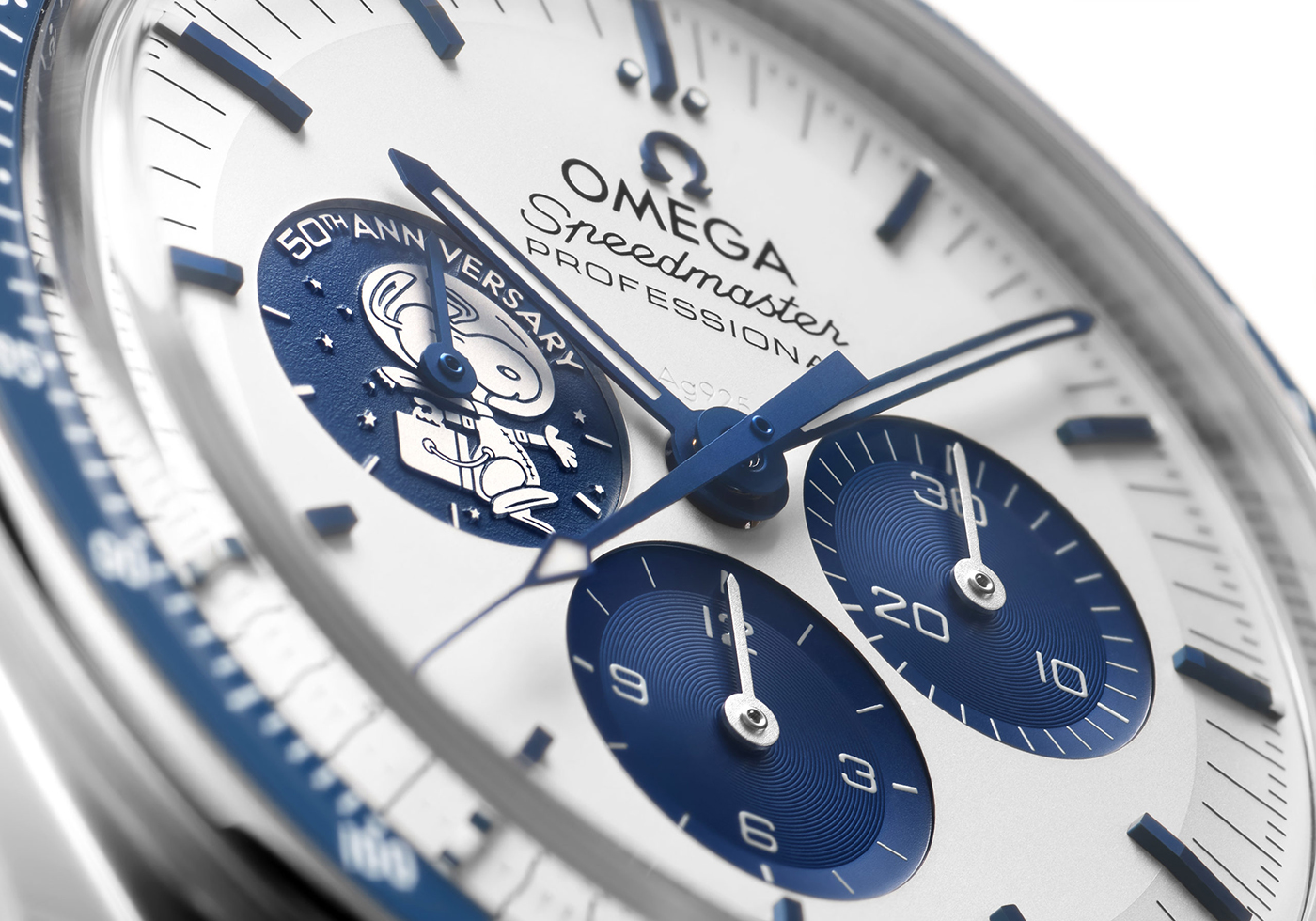 Omega Celebrates The Silver Snoopy Award's 50th Anniversary With New Speedmaster Moonwatch Watch Releases 