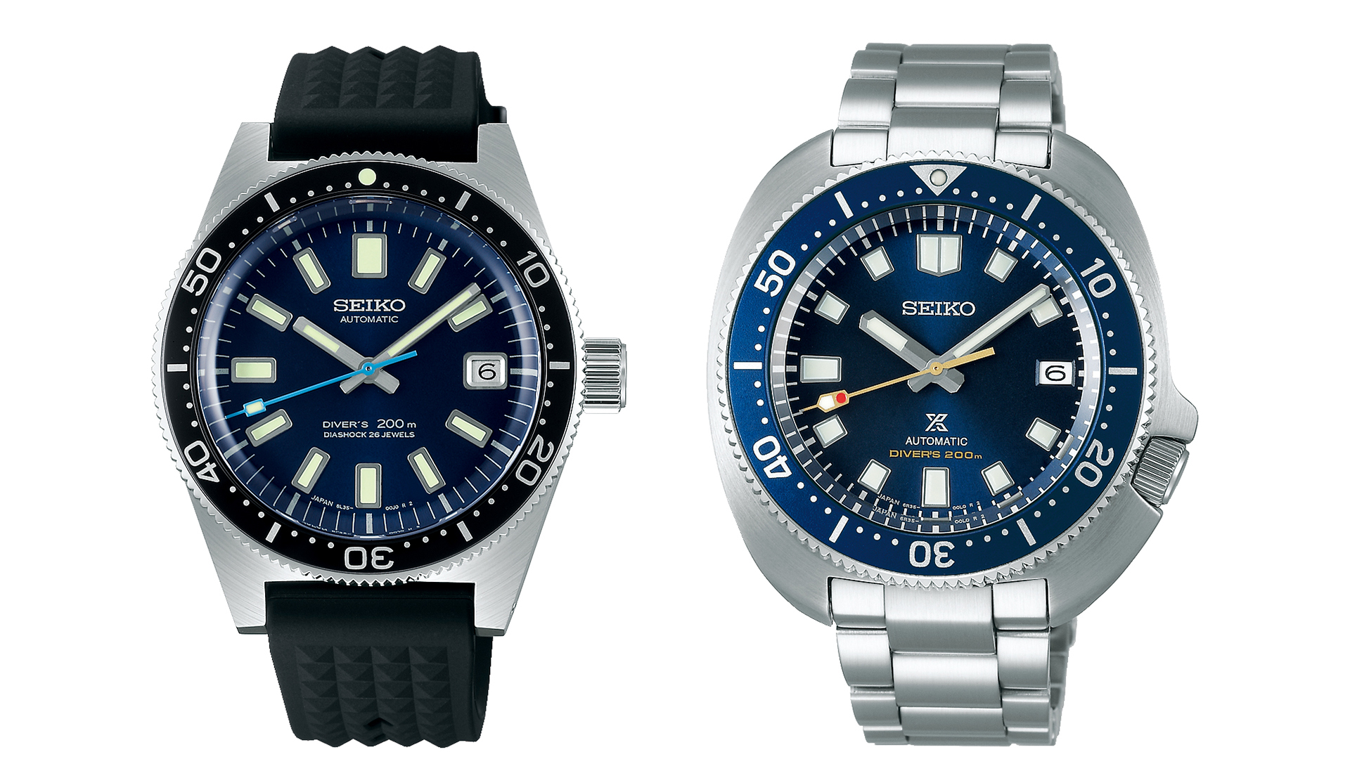 Seiko Debuts Two New Limited Edition 55th Anniversary Dive Watch Models