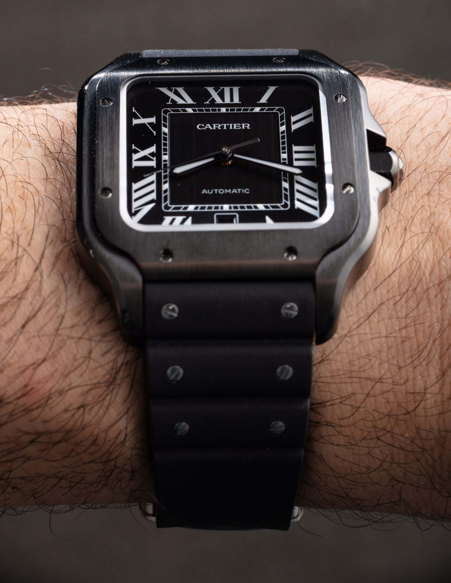 cartier black watch