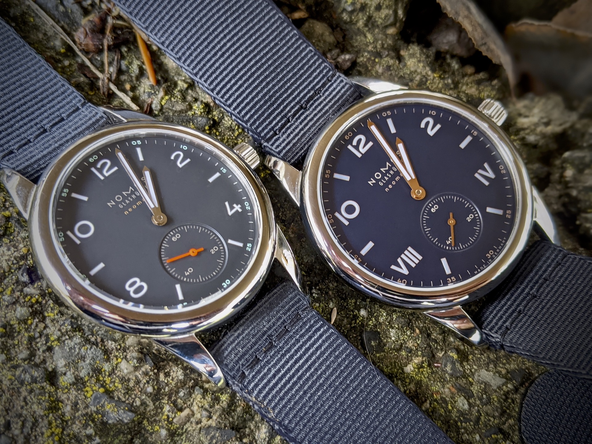 Side By Side Watch Review: NOMOS Club Neomatik And Club Campus Neomatik 39