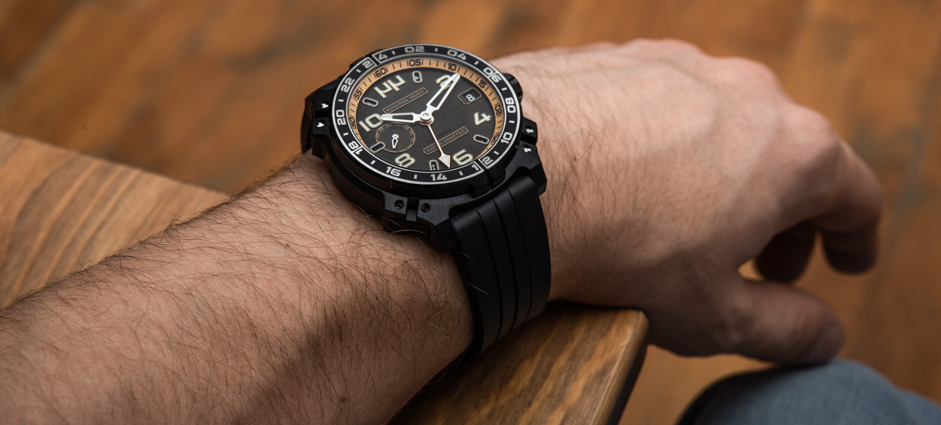 Mauron Musy GMT Sport Watch Reviewed: 100% Swiss, 300M WR Without Gaskets
