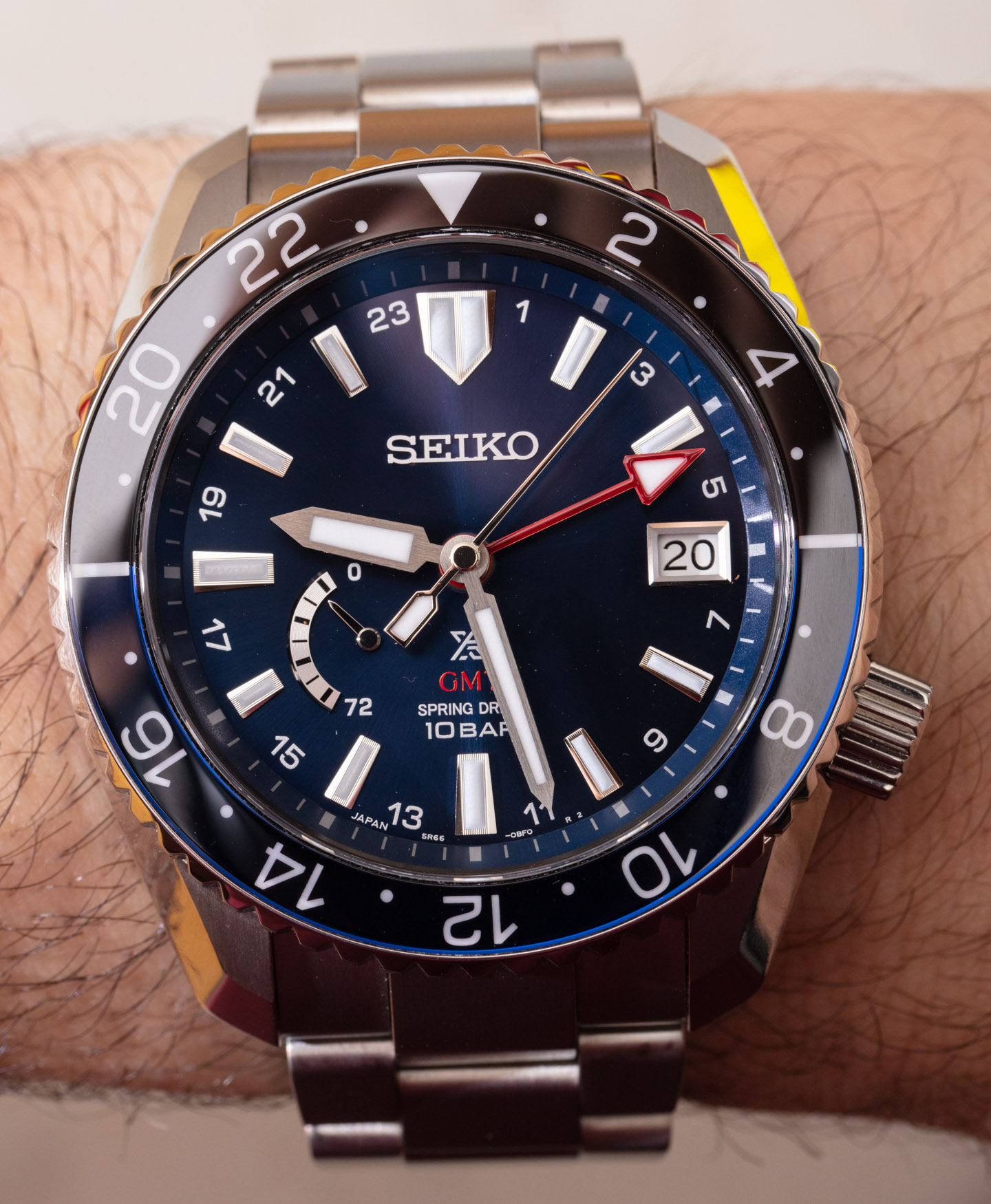 Watch Review: Seiko Prospex SNR033 Spring Drive GMT | aBlogtoWatch
