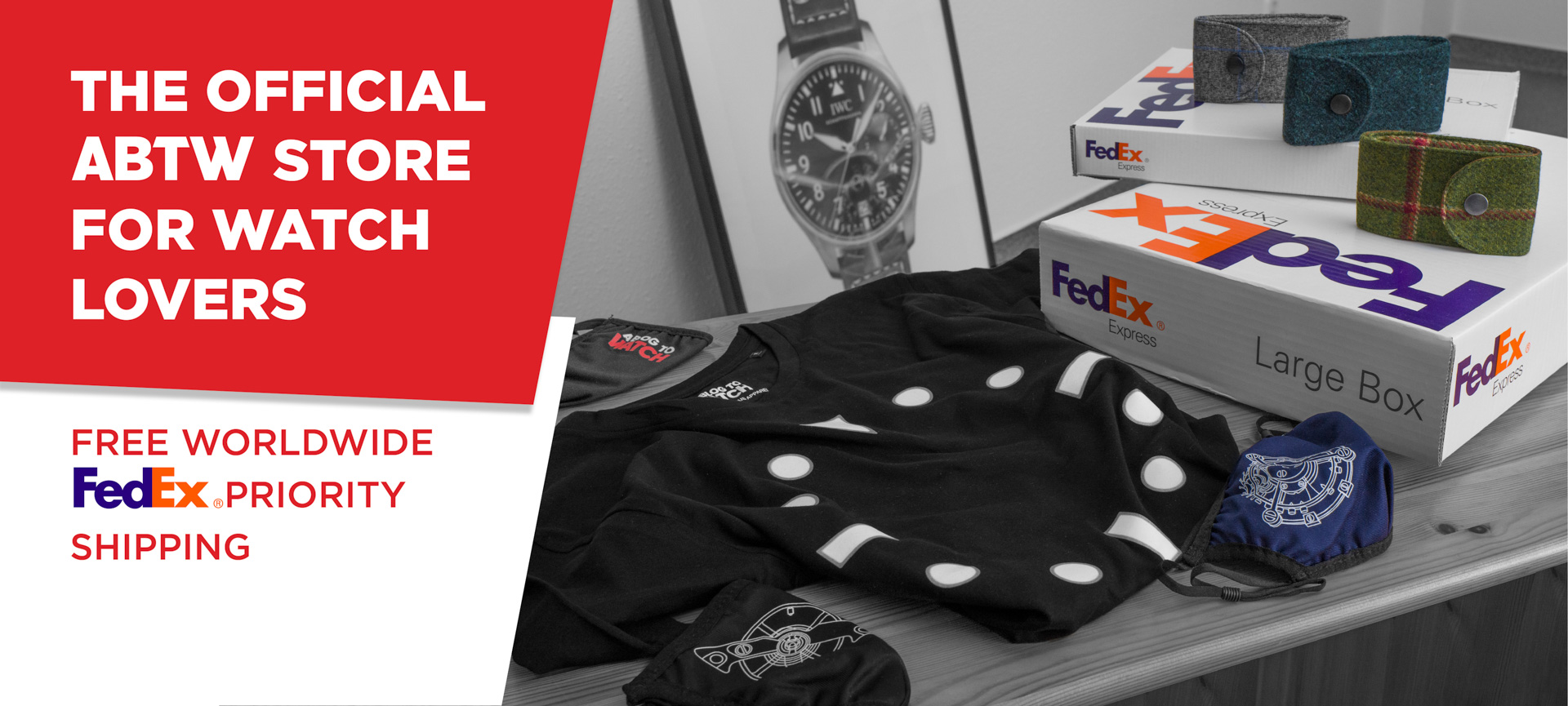 The aBlogtoWatch Store Now Offers Free FedEx Priority Shipping Worldwide