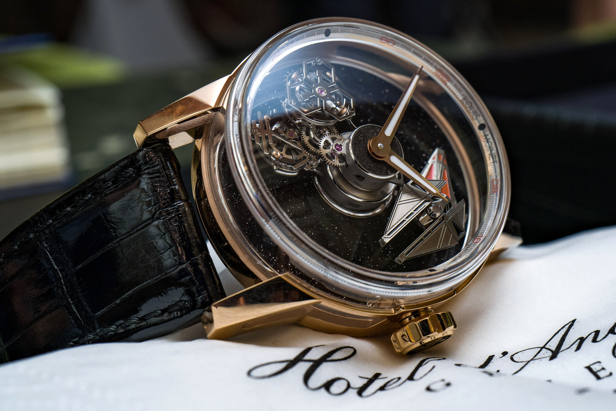The Louis Moinet Moon Race Set of Tourbillon Watches (Live Pics & Price) -  Monochrome Watches