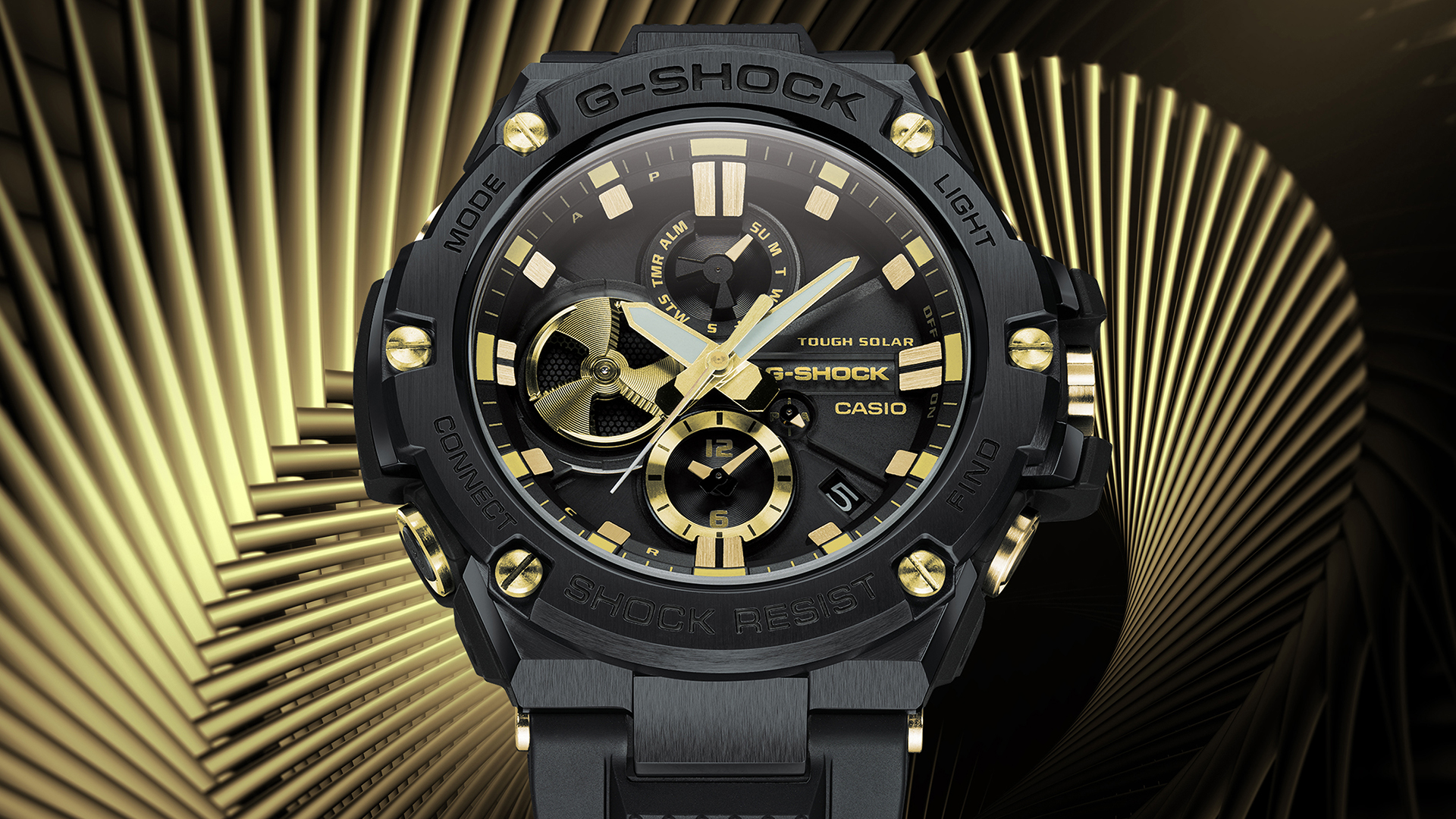 Casio Debuts G-Shock G-Steel GSTB100GC-1A Watch | aBlogtoWatch