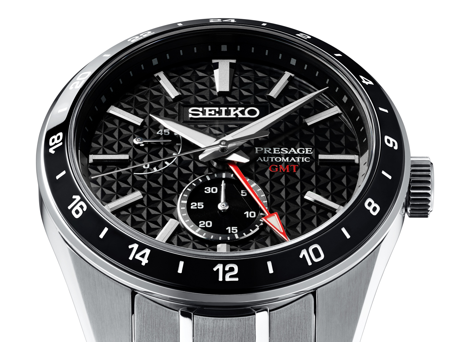 Seiko Presage Sharp-Edged GMT Watches | aBlogtoWatch