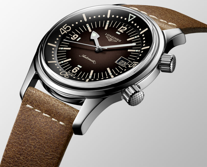 Longines Announces New Legend Diver Watches In Blue And Brown ...