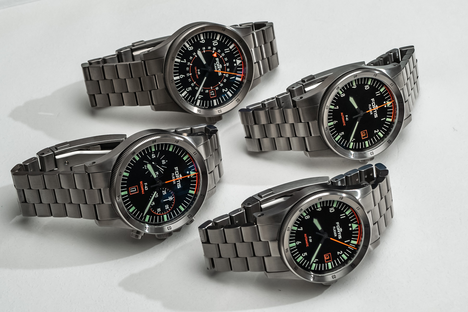 Hands-On: The Fortis Flieger Watch Collection