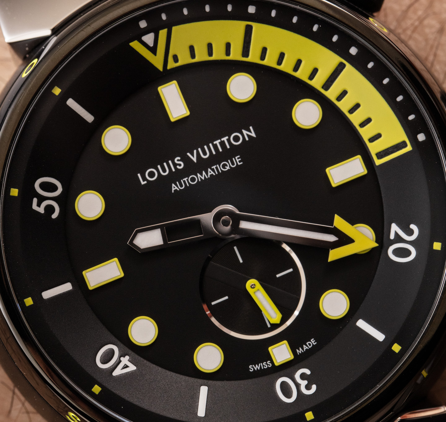 OceanicTime: LOUIS VUITTON Tambour Diver Chronograph for ONLY