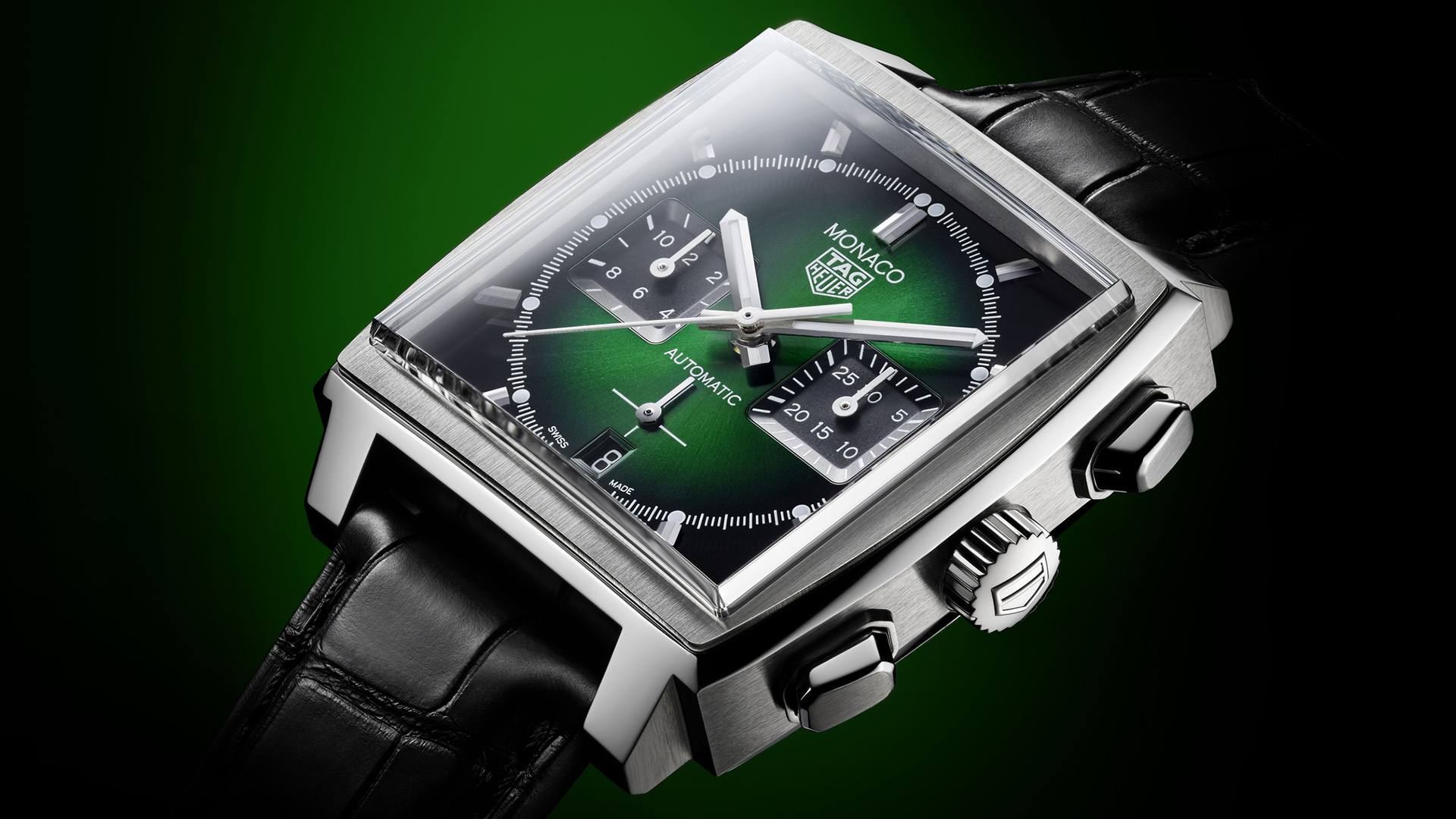 TAG Heuer Debuts Limited-Edition Monaco Green Dial Watch