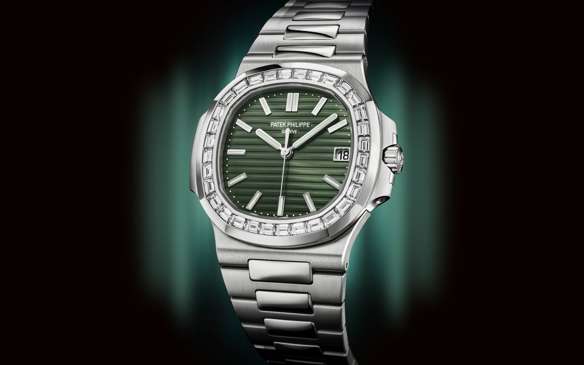 Patek Philippe's olive green Nautilus being flipped for $363,600, more than  ten times its retail price