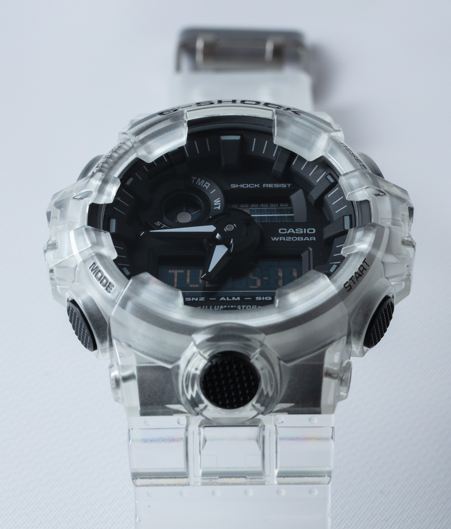 From The Casio G-Shock Transparent Pack: Value & Fun With The Clear GA700SKE-7A |