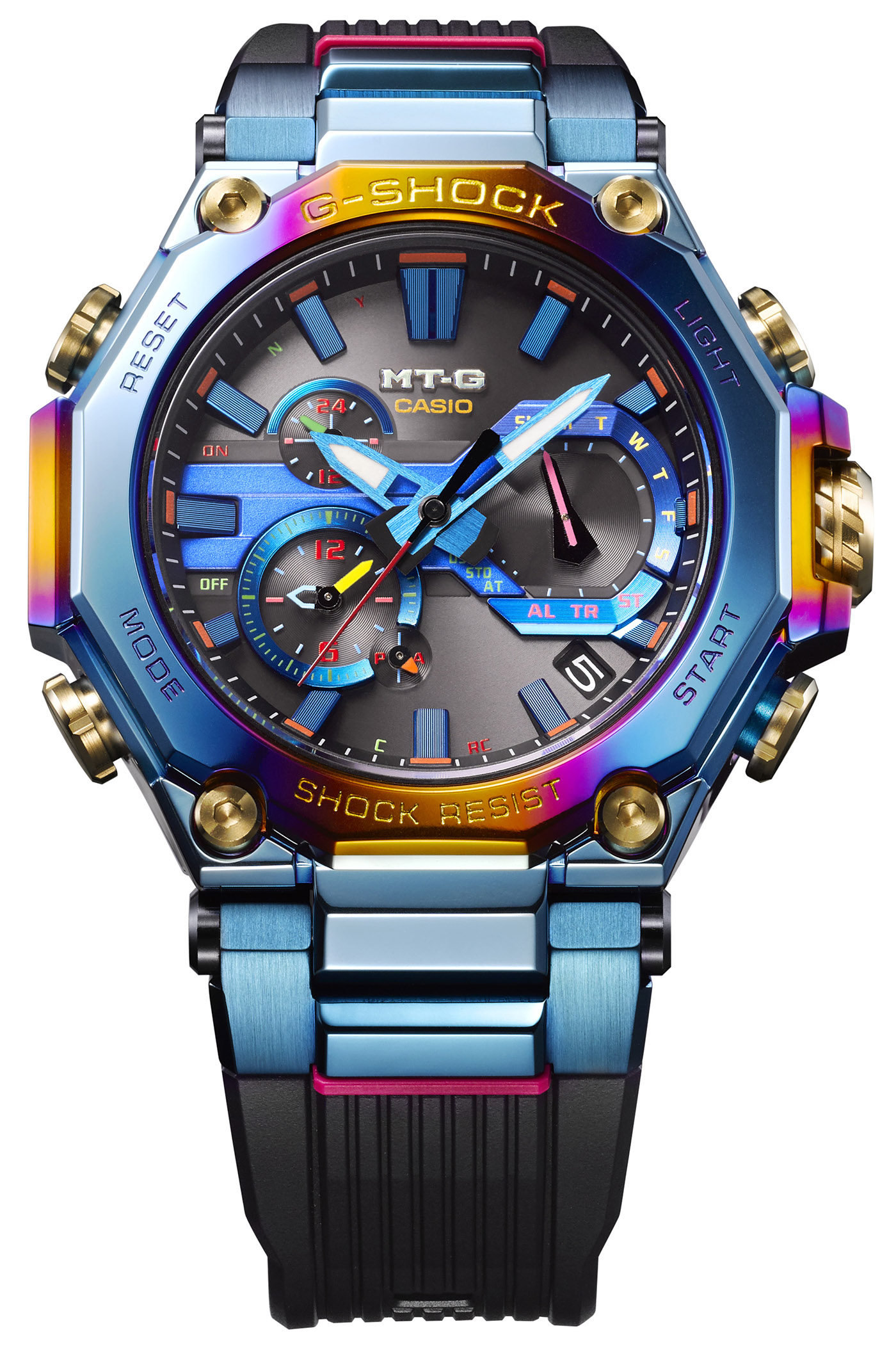 Casio Debuts Limited Edition G Shock Mt G Mtgb00ph2a Blue Phoenix Watch Ablogtowatch