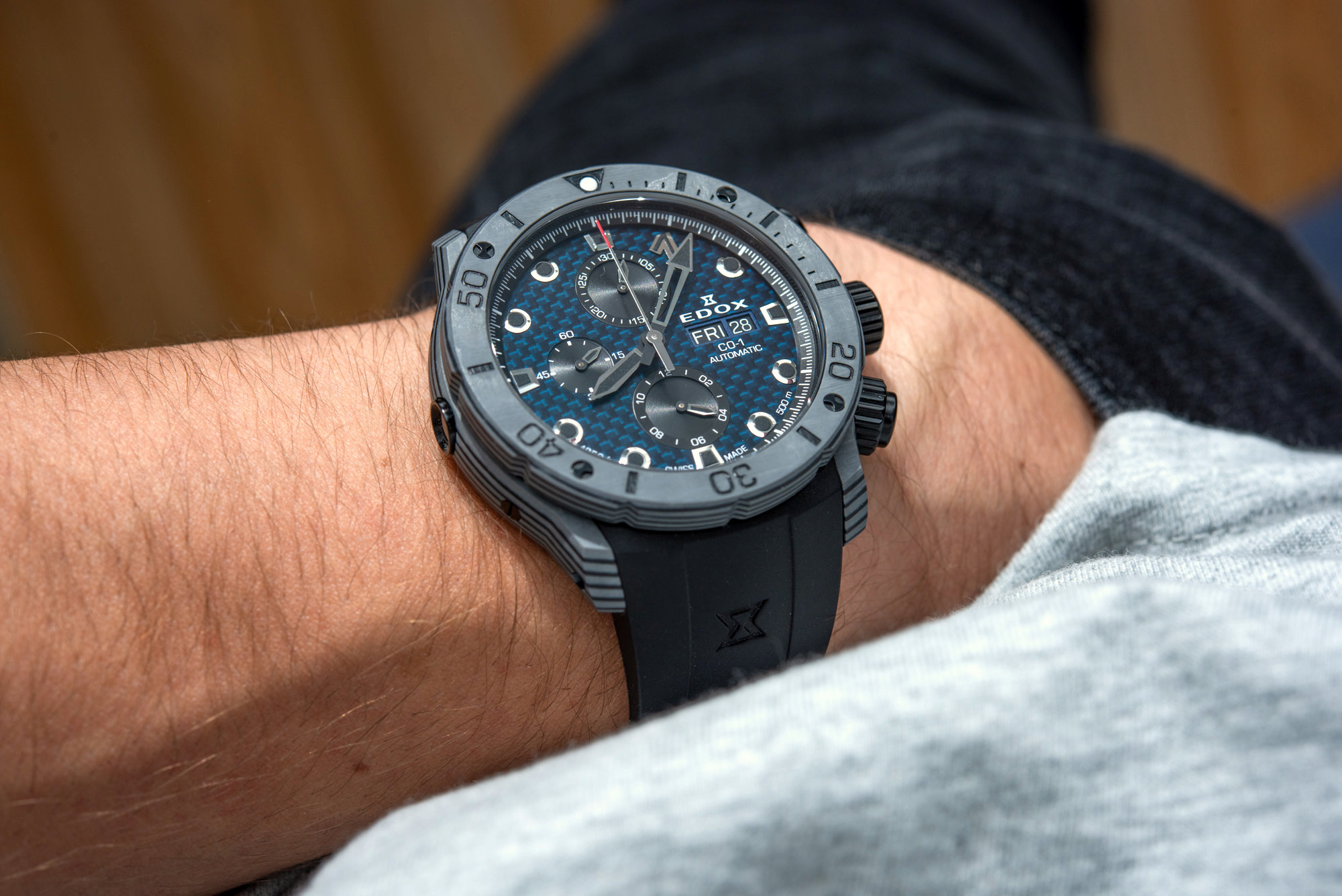 Watch Review: Edox CO-1 Carbon Chronograph