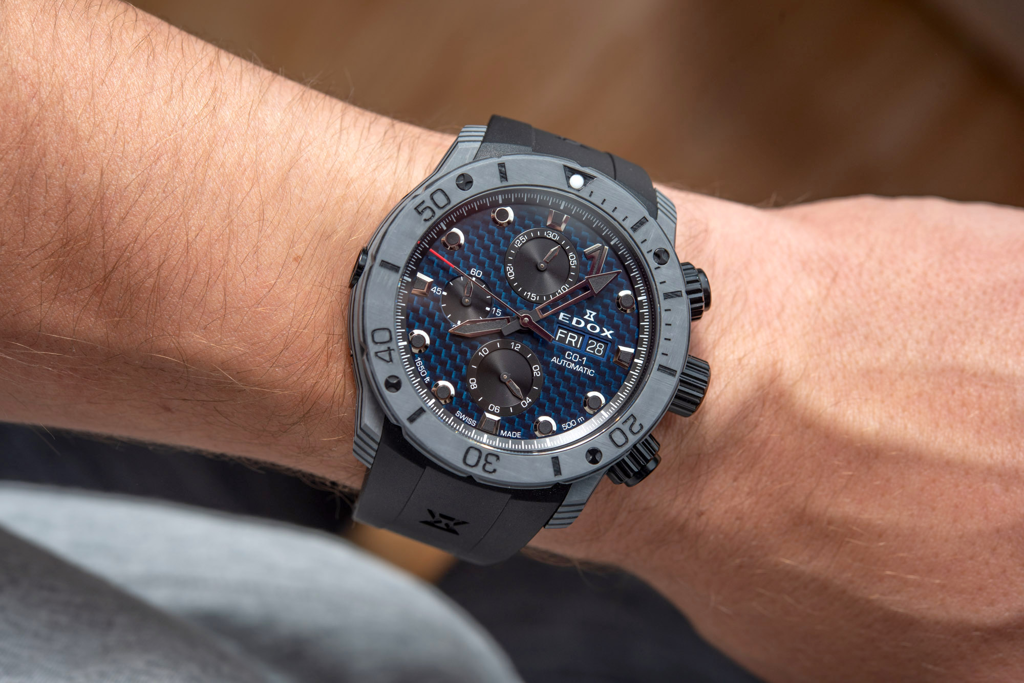 Watch Review: Edox CO-1 Carbon Chronograph | aBlogtoWatch