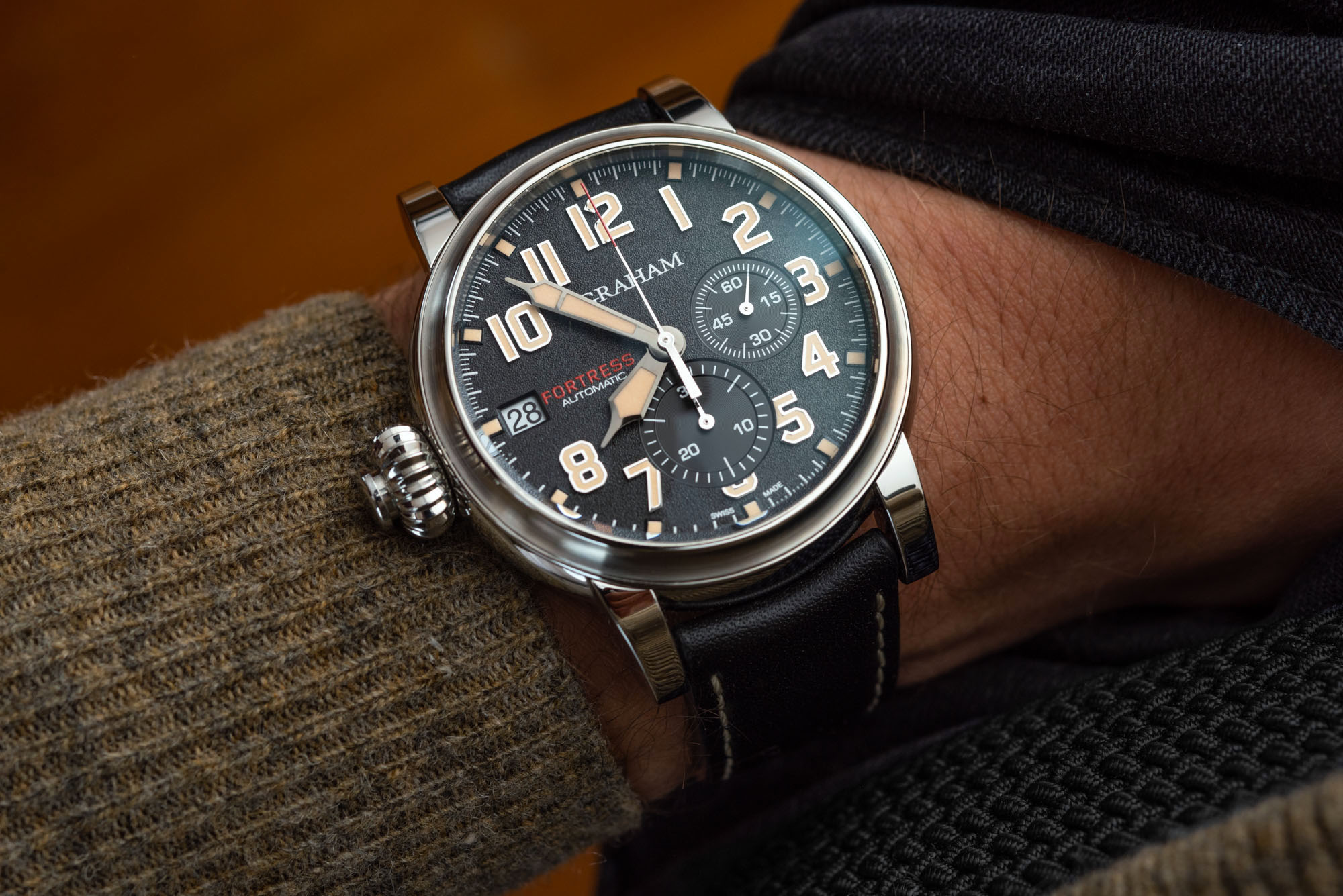Watch Review: Graham Fortress Monopusher Chronograph