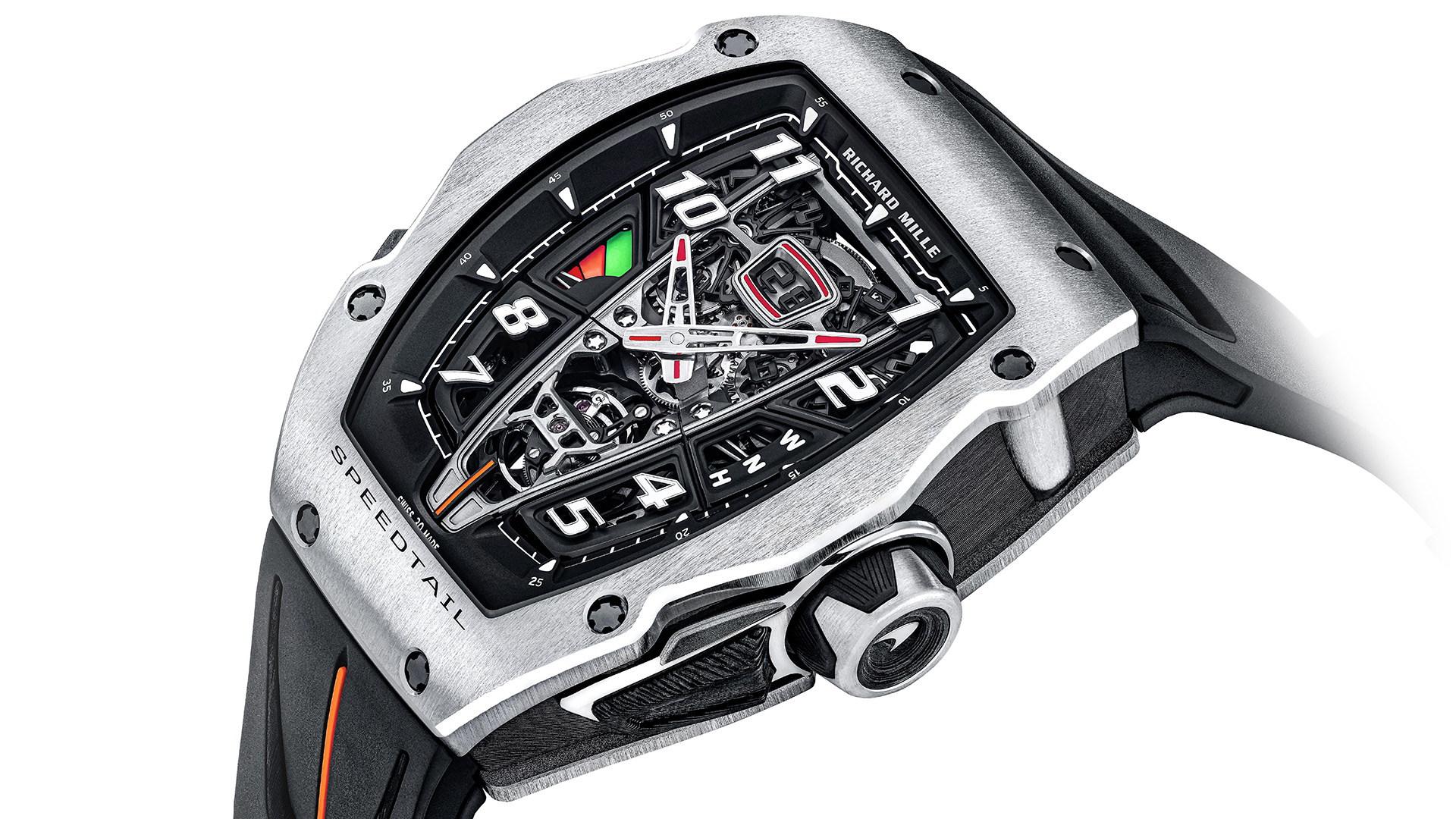 Richard Mille Unveils Limited-Edition RM 40-01 Automatic Tourbillon McLaren Speedtail Watch