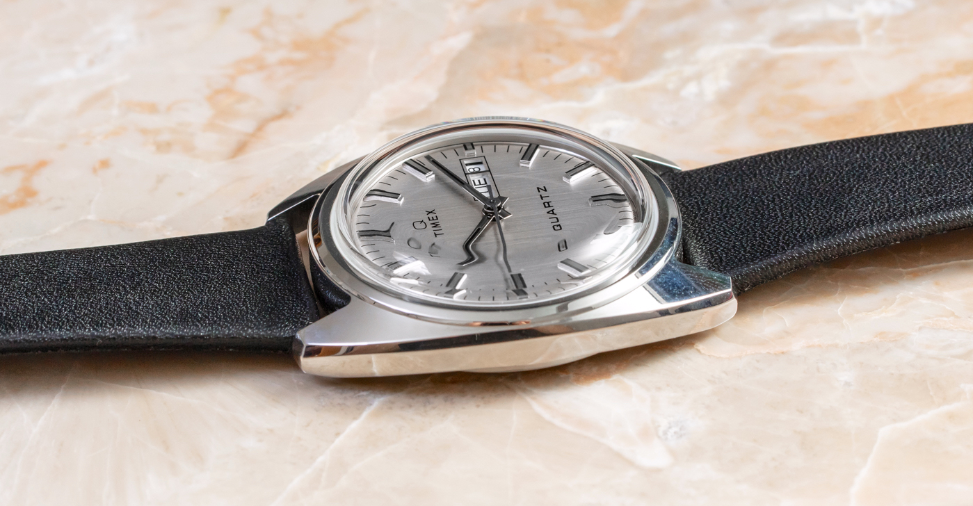 Hands-On: Q Timex 1978 Reissue Day-Date | aBlogtoWatch