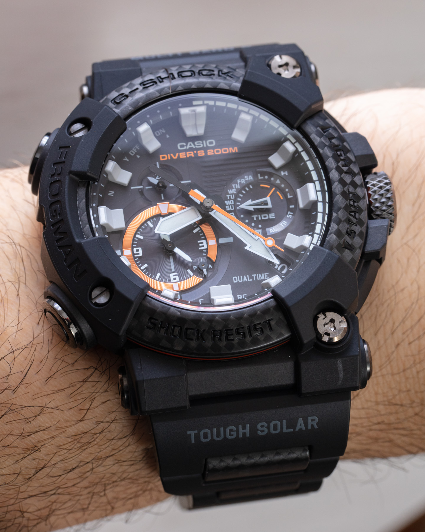Hands-On: Casio G-Shock Frogman GWF-A1000XC-1A Watch With New Case 