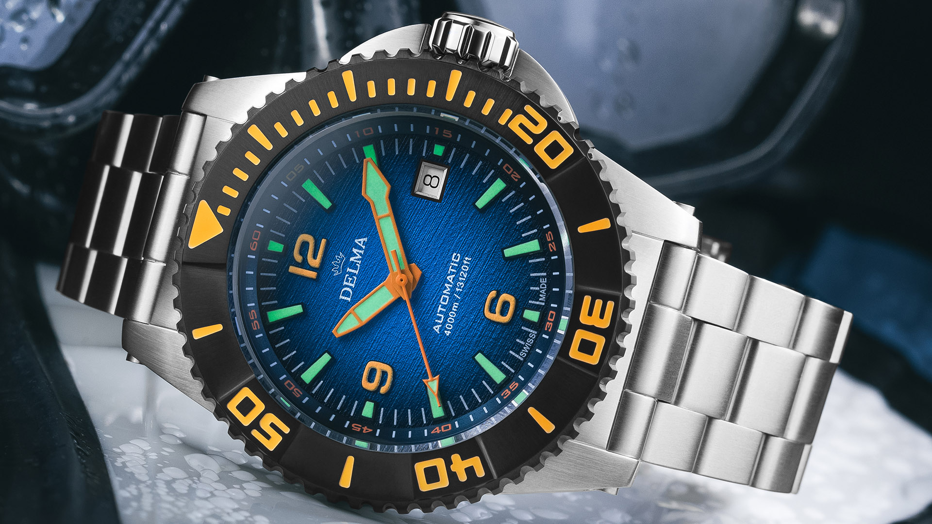 Delma Announces Blue Shark III Azores Dive Watch Series