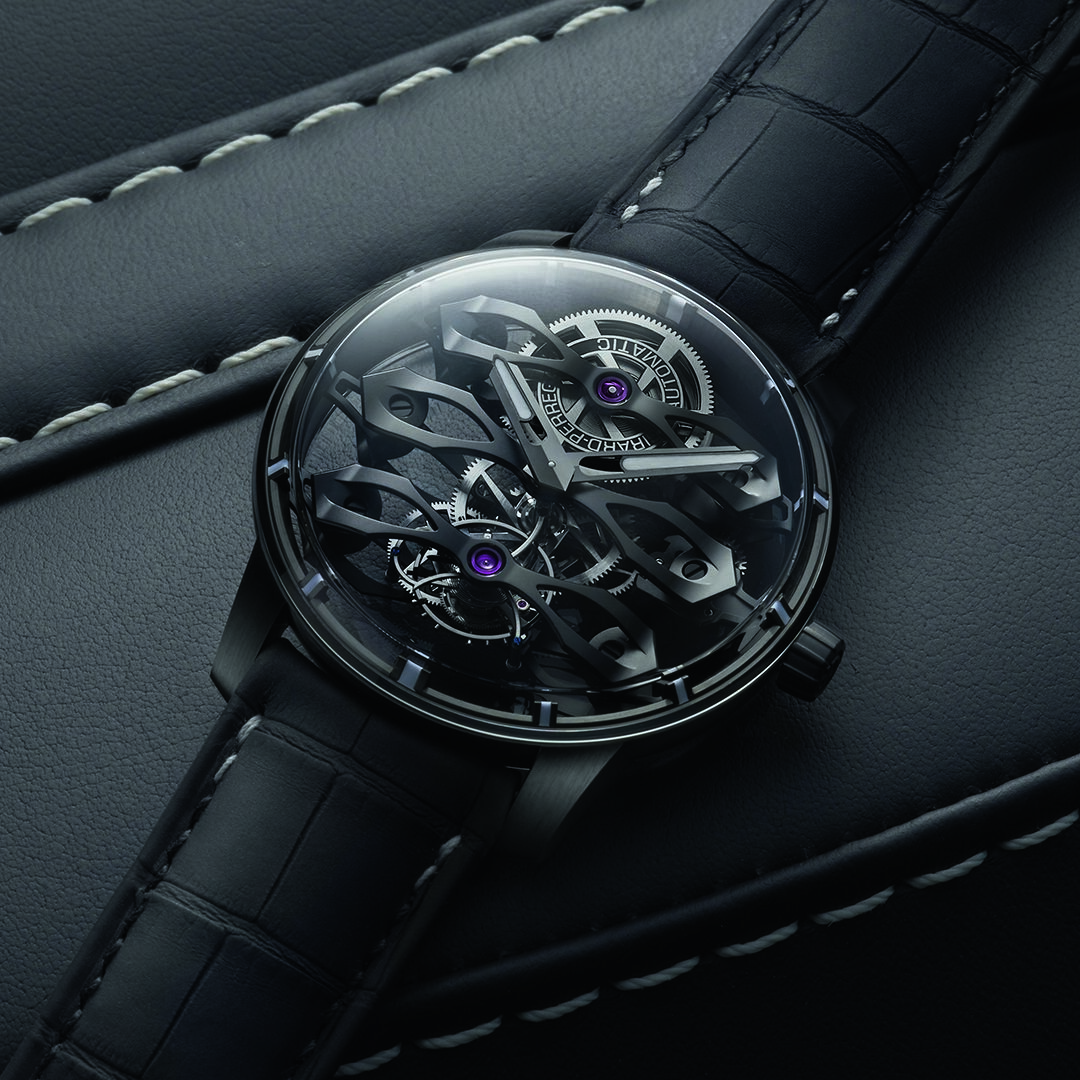 Girard-Perregaux Teams Up with Legendary Car Maker for the Tourbillon with Three Flying Bridges – Aston Martin Edition