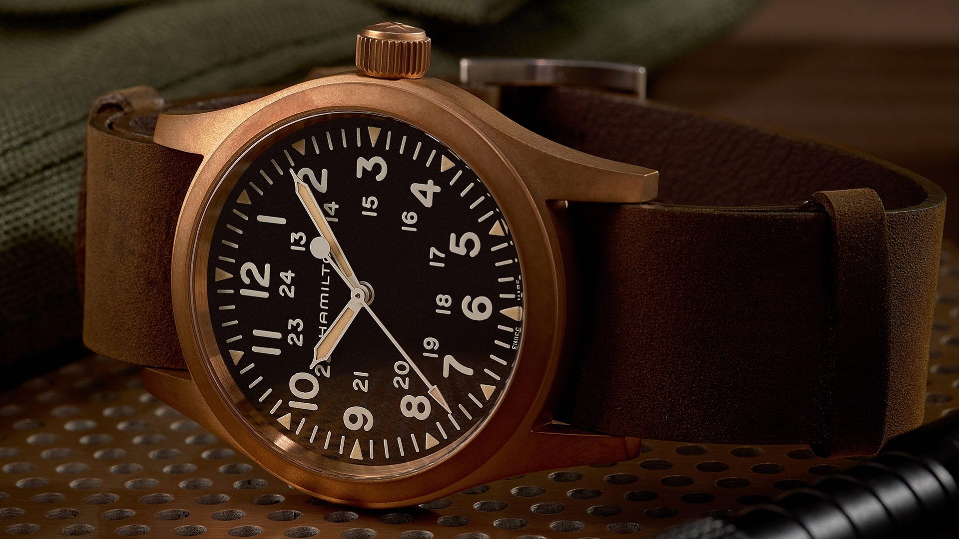 Hamilton Announces Khaki Field Mechanical Bronze Watch